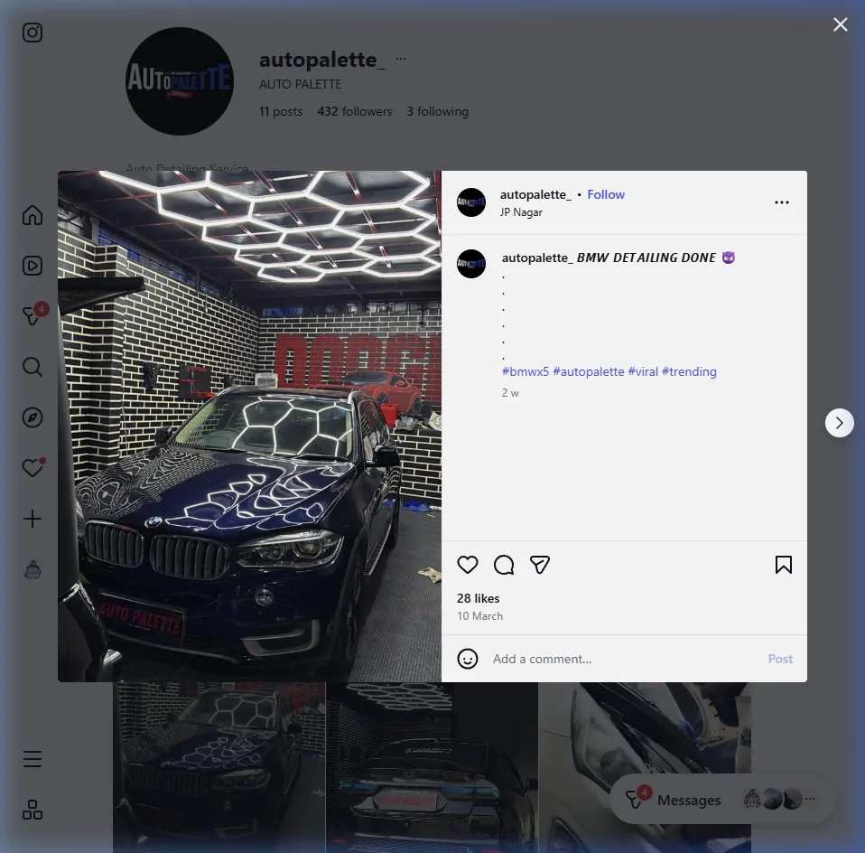 BMW X5 Detailing